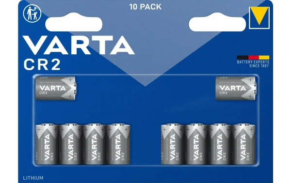 VARTA Pile CR2 10 Pièces – Piles Alcalines grande qualité 1