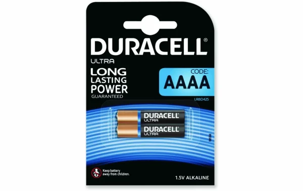 DURACELL Pile AAAA Ulta Power 2 Pièce/s – Piles Alcalines qualité supérieure 1