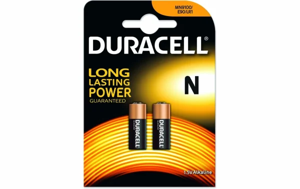 grande marque pas cher DURACELL Pile Alcaline N 2 Pièce/s – Piles Alcalines 1