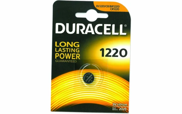 pas cher DURACELL Pile Bouton Lithium CR1220 1 Pièce/s – Piles Alcalines 1