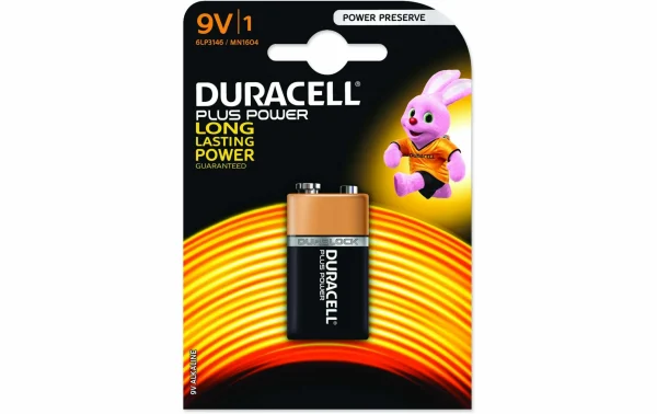 grande qualité DURACELL Pile 9V Plus Power 1 Pièce/s – Piles Alcalines 1