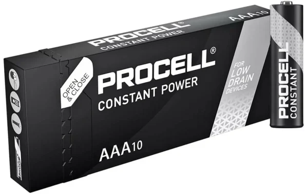 Boutique officielle DURACELL Pile PROCELL 1236 MAh 10 Pièce/s – Piles Alcalines 1