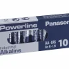 meilleur cadeau Panasonic Pile Alkaline Powerline Industrial AA 10 Pièce/s – Piles Alcalines 5