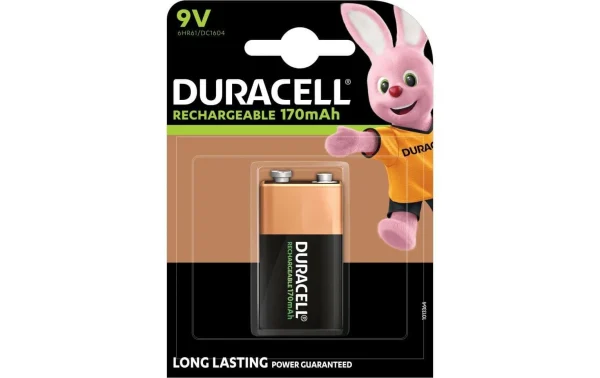 prix le plus bas DURACELL Batterie Recharge 9 V 170 MAh 1 Pièce/s – Accus Et Chargeurs 1