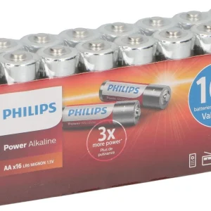 Philips Pile Pile Power Alkaline AA 16 Pièce/s – Piles Alcalines Paiement sécurisé 6