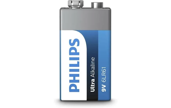 Philips Pile Pile Alcaline 9 V 1 Pièce/s – Piles Alcalines Nouveau 3