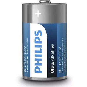 Philips Pile Pile Ultra Alkaline D 2 Pièce/s – Piles Alcalines soldes pas cher 6