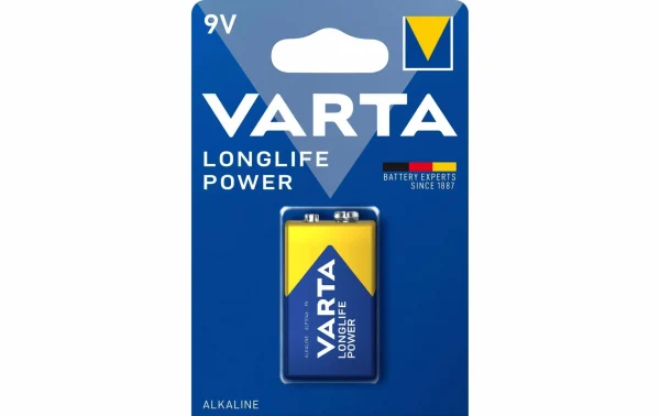 VARTA Pile Longlife Power 9V 1 Pièce/s – Piles Alcalines excellents soldes 1