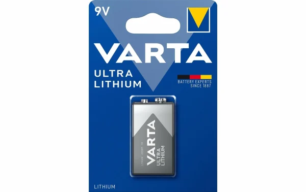 commentaire favorable VARTA Pile Ultra Lithium 9V 1 Pièce/s – Piles Alcalines 1