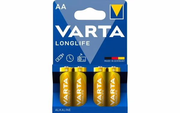 VARTA Pile Longlife AA 4 Pièce/s – Piles Alcalines Achat 1