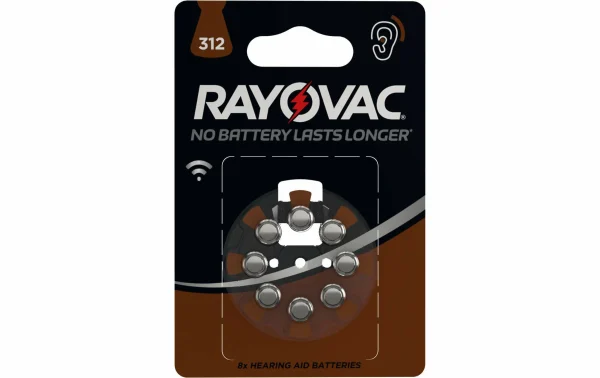 magasins pas chers VARTA Pile Pour Appareil Auditif Rayovac 312 8 Pièce/s – Piles-boutons 1