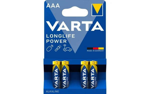 VARTA Pile Longlife Power AAA 4 Pièce/s – Piles Alcalines grande surprise 1