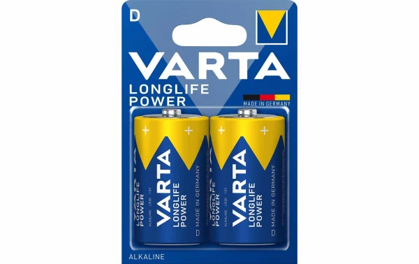 VARTA Pile Longlife Power D 2 Pièce/s – Piles Alcalines excellents soldes 1