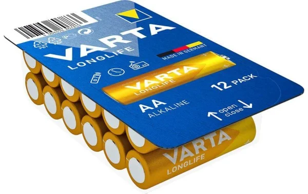 VARTA Pile Longlife AA 12 Pièce/s – Piles Alcalines grand choix 1