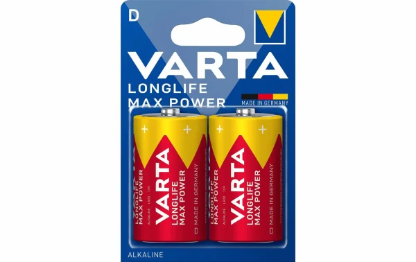 VARTA Pile Longlife Max Power D 2 Pièce/s – Piles Alcalines acheter en ligne 1