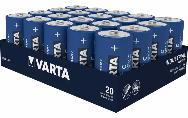 VARTA Pile Industrial C 20 Pièce/s – Piles Alcalines boutique pas cher 1