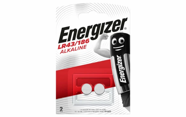 Energizer Pile Bouton LR43 / 186 2 Pièce/s – Piles-boutons pas cher en ligne 1