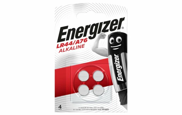 magasin solde Energizer Pile Bouton Alkaline LR44 / A76 4 Pièce/s – Piles-boutons 1