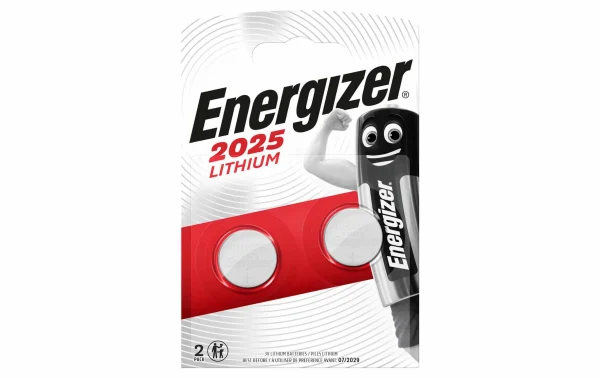 économies garanties Energizer Pile Bouton Lithium CR 2025 2 Pièce/s – Piles-boutons 1