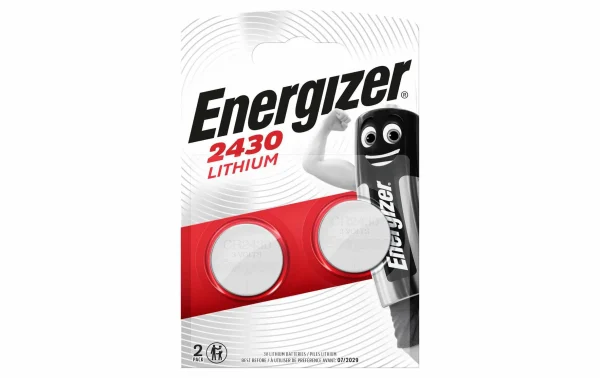 Energizer Pile Bouton Lithium CR 2430 2 Pièce/s – Piles-boutons meilleur cadeau 1