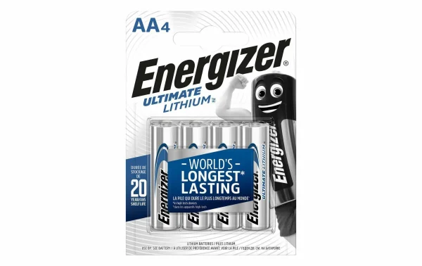 Energizer Pile Ultimate Lithium Mignon AA 4 Pièce/s – Piles Alcalines grande qualité 1