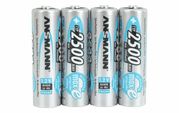 Ansmann Accumulateur 4x AA 2400 MAh – Accus Et Chargeurs ﻿soldes 4