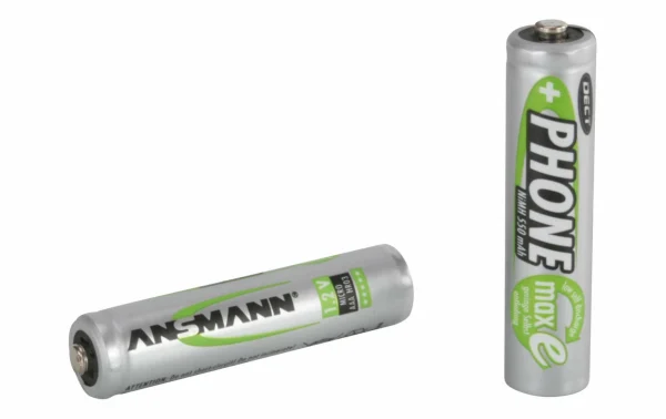 Ansmann Accumulateur 2x AAA 550 MAh Pour Téléphones DECT – Accus Et Chargeurs magasin paris 3