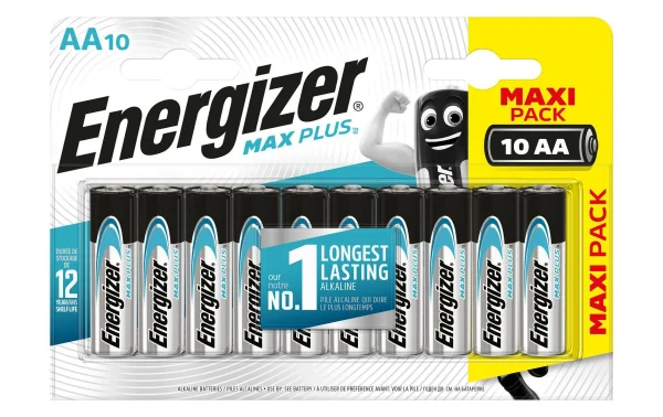 Energizer Pile Max Plus AA 10 Pièce/s – Piles Alcalines Livraison rapide 1