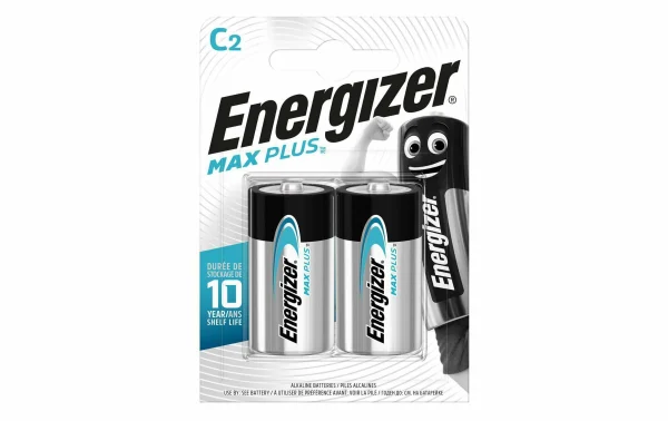 Energizer Pile Max Plus Baby C 2 Pièces – Piles Alcalines marque pas cher 1