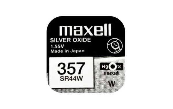 Maxell Europe LTD. Pile Bouton SR44W 10 Pièces – Piles-boutons soldes ligne 1