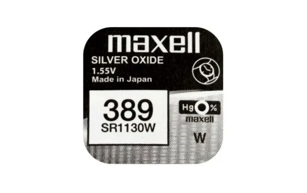 Paiement sécurisé Maxell Europe LTD. Pile Bouton SR1130W 10 Pièces – Piles-boutons 1