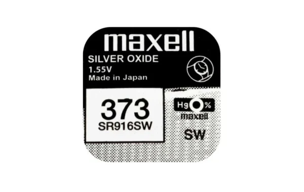 REMISE Maxell Europe LTD. Pile Bouton SR916SW 10 Pièces – Piles-boutons 1