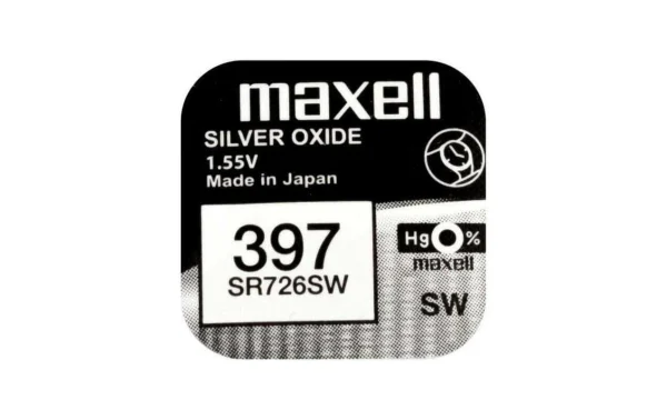 exclusivement disponibles Maxell Europe LTD. Pile Bouton SR726SW 10 Pièces – Piles-boutons 1