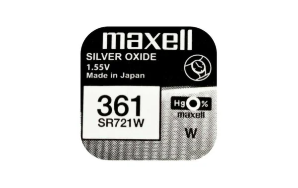 Maxell Europe LTD. Pile Bouton SR721W 10 Pièces – Piles-boutons Livraison Standard/Rapide 1