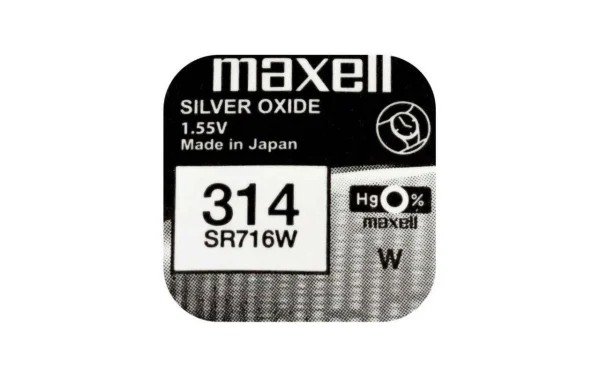 Maxell Europe LTD. Pile Bouton SR716W 10 Pièces – Piles-boutons REMISE allant jusqu. 1