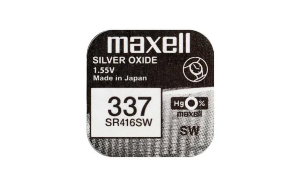 soldes officiel Maxell Europe LTD. Pile Bouton SR416SW 10 Pièces – Piles-boutons 1