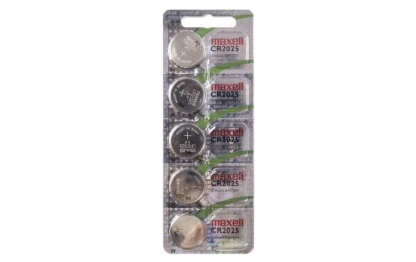 ultratendance Maxell Europe LTD. Pile Bouton CR2025 5 Pièce/s – Piles-boutons 1