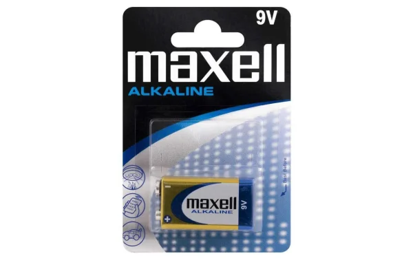 Maxell Europe LTD. Pile 9V Block (6LR61) 1 Pièce/s – Piles Alcalines achetez pas cher 1