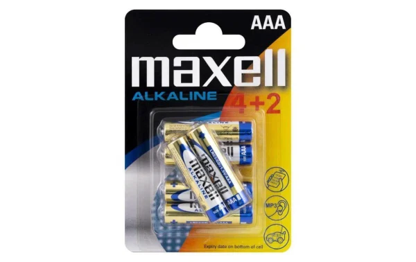 pas cher en vente Maxell Europe LTD. Pile AAA 4+2 Pièces – Piles Alcalines 1