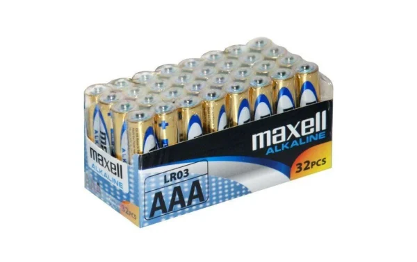 Maxell Europe LTD. Pile AAA 32 Pièce/s – Piles Alcalines commentaire favorable 1