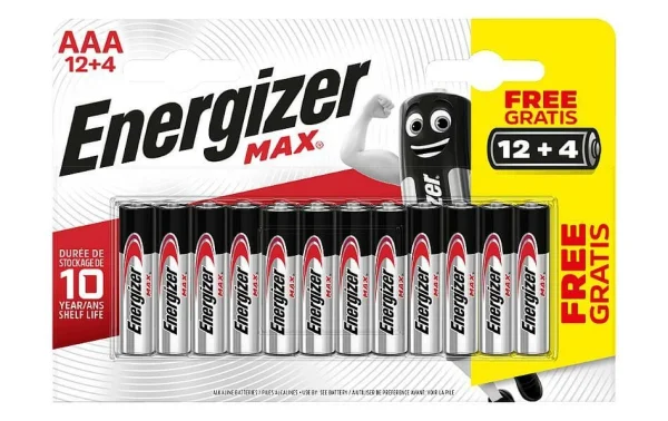 Energizer Pile Max AAA 12+4 Pièces – Piles Alcalines acheter 1