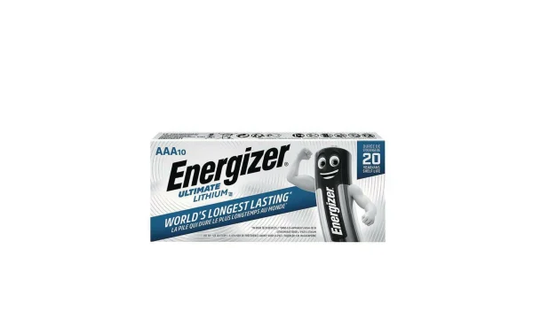 en ligne Energizer Pile Ultimate Lithium AAA 10 Pièce/s – Piles Alcalines 3